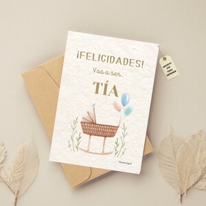 Cartes de félicitations pour tante, félicitations, vous allez être tante, cadeau pour tante, nouvelles de grossesse, annonce de nouveau bébé, idées cadeaux pour tante.