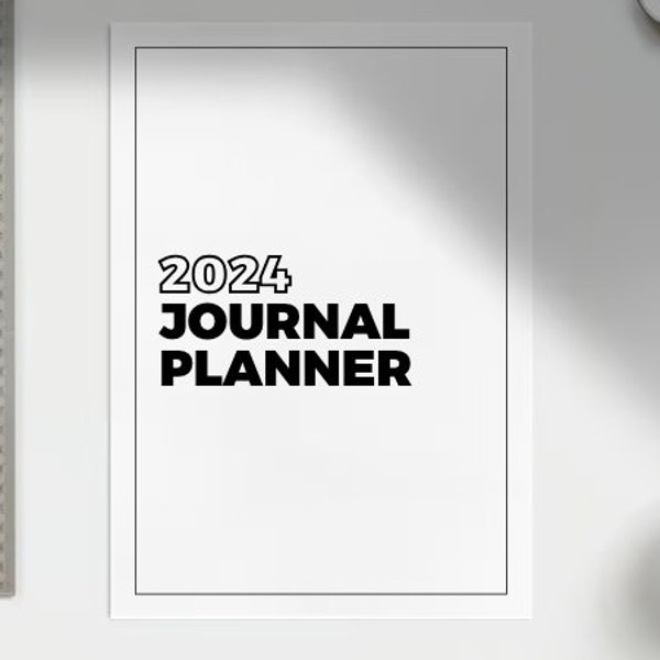 Minimalist Planner 2024