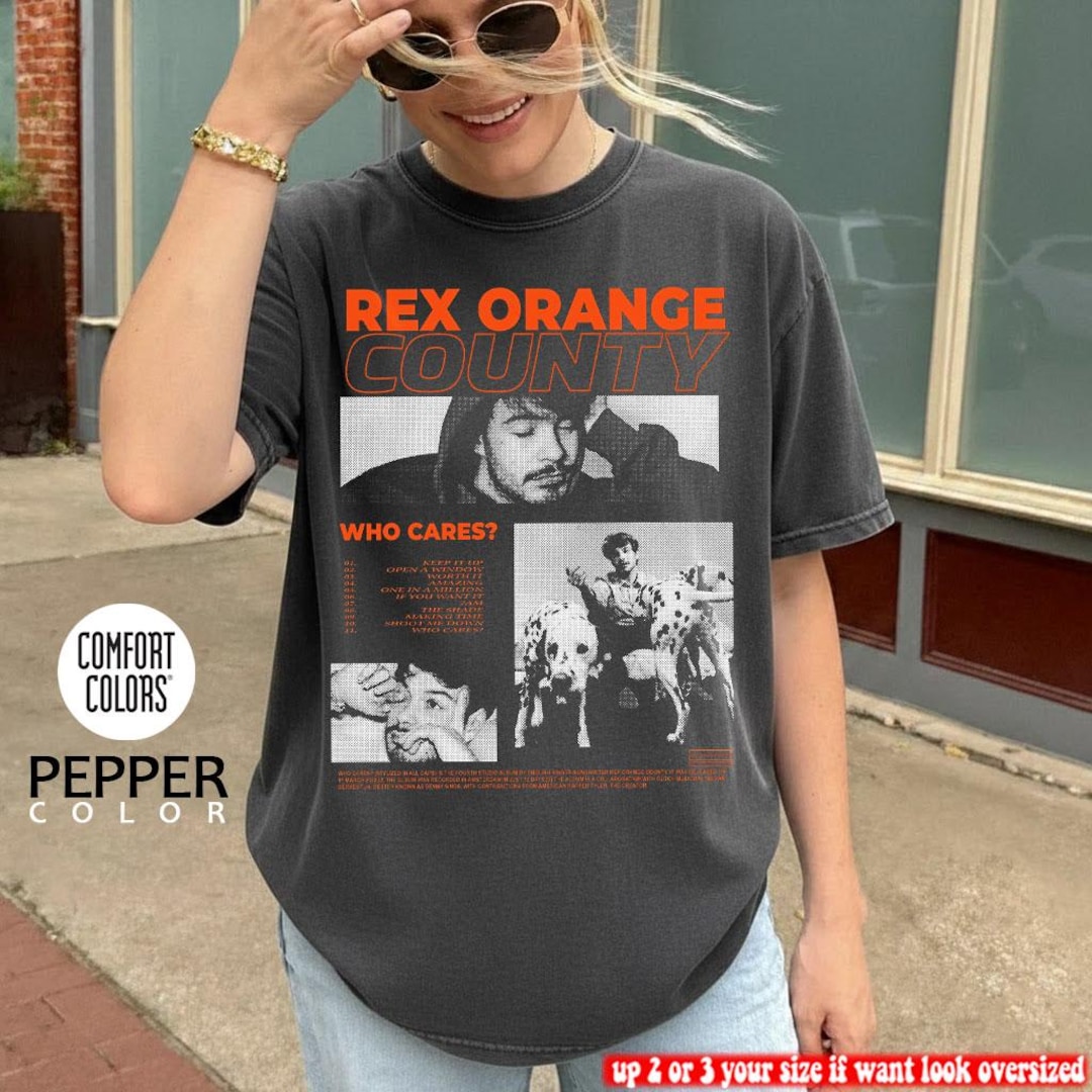 Rexorange Merch Rex Orange County Shirt, Who Cares Album T-shirt, Vintage 90s Style Tee ...