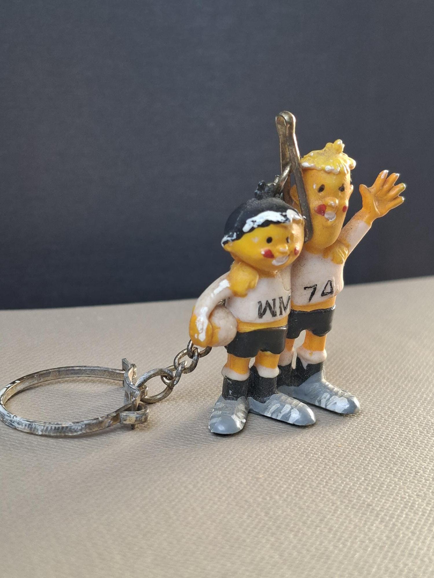 Vintage Tip and Tap Keychain, 1974 World Cup Germany Mascot - Etsy