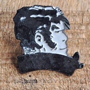 Pin Corto Maltés, tira cómica, vintage, pin, Corto Maltés, Hugo Pratt, raro, ForLuckVintage