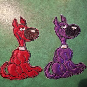 Dos parches de Rataplan, Lucky Luke (perro de dibujos animados), Jolly Jumper, Daltons