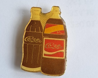 ヴィンテージ コカ・コーラ 100 周年記念ピンバッジ：コカ・コーラ