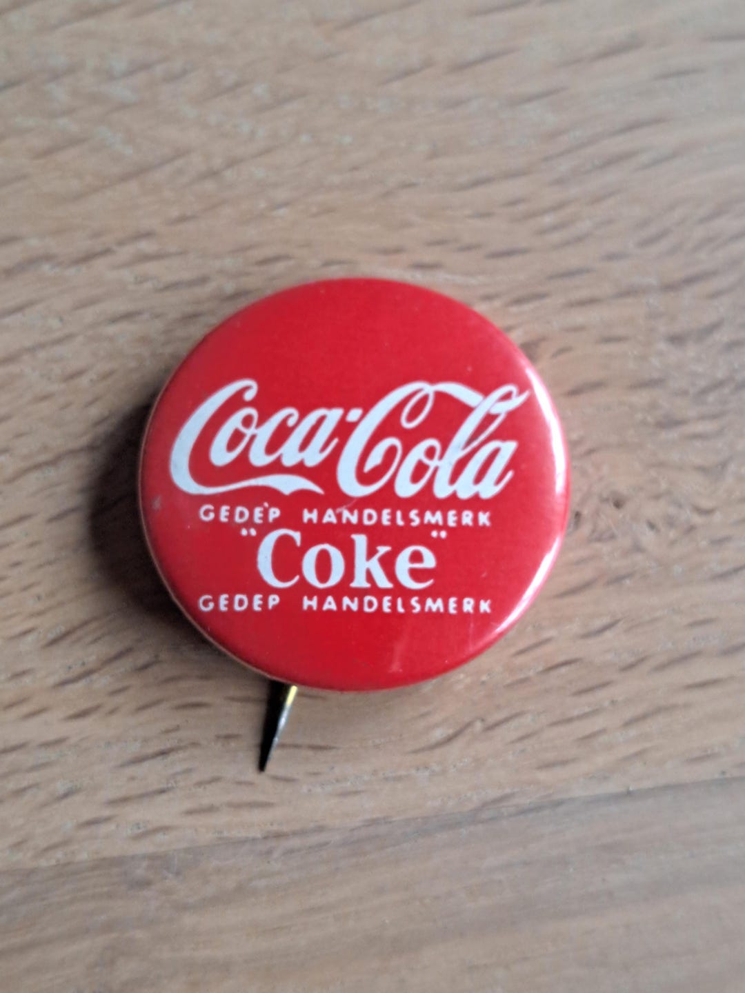 Button Coca Cola, Coca Cola Company, Gedeponeerd Handelsmerk, Button ...