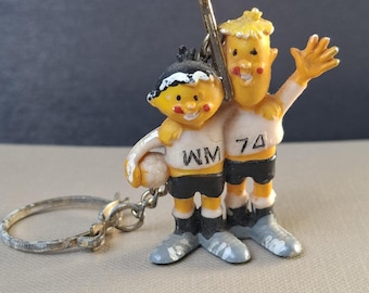 Vintage Tip and Tap Keychain, 1974 World Cup Germany Mascot - Etsy