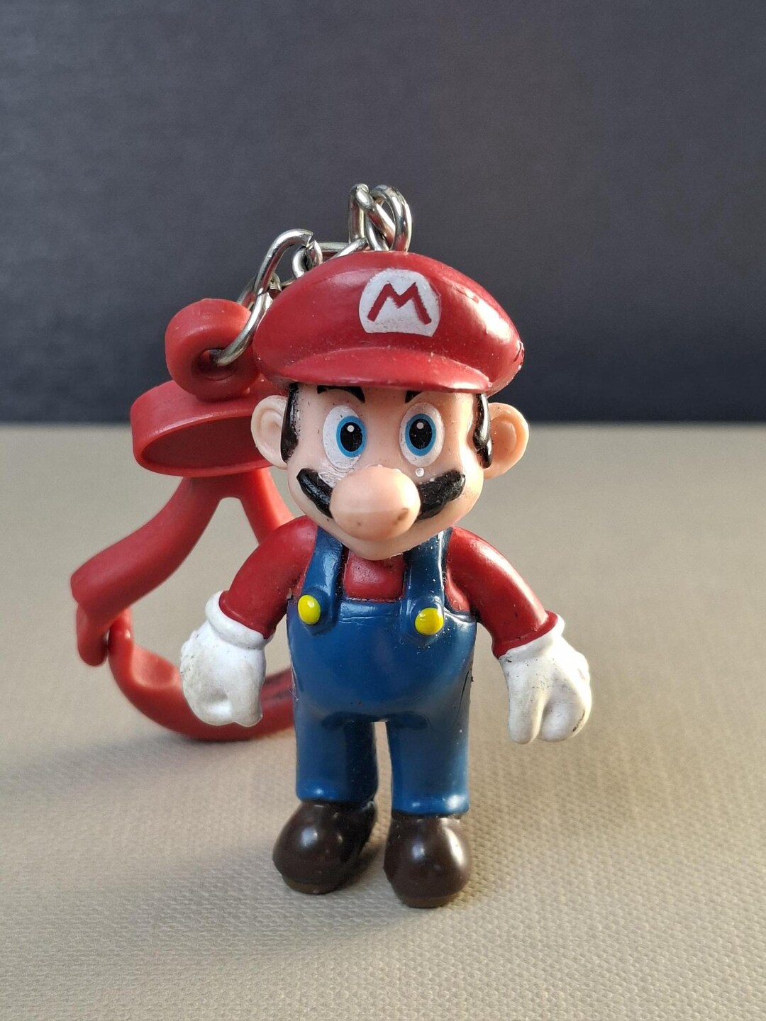 Vintage Super Mario Keychain, Nintendo Gaming Fan Gift - Etsy