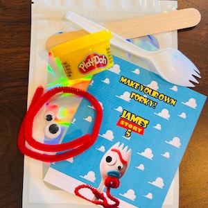 Toy Story Birthday Favors Build Your Own Forky