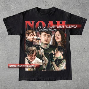 Vintage Noah Sebastian T-Shirt, Unisex Man and Women Graphic Tee, Bad Omens Shirt