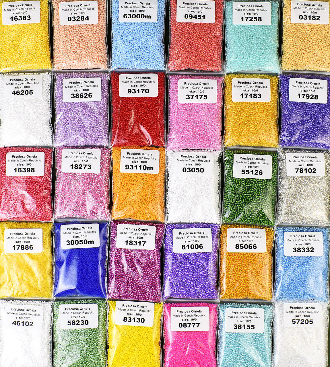 Preciosa Seed Beads Perfect for Jewelry making Embroidery or Designs Bright and Durable Beads Etsy