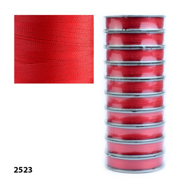 Perfect Gift for Creative People, Strong Beading and Braiding Thread 10 Pack -100/200 Meters per Spool, Durable Thread for Beaded Embroidery