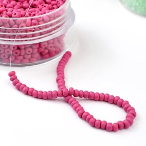 Czech Seed Beads 2mm: 16 Colors, Jewelry & Craft Supplies (20g/~1800pcs)