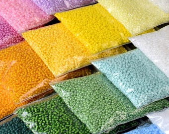Preciosa Czech Glass Seed Beads 10/0 (2mm): DIY Jewelry Making, Crafting - 10g (900 pcs.)