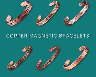Reines Kupfer Magnetarmband