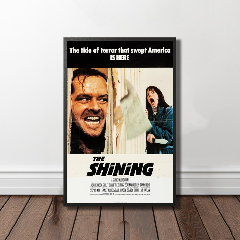 The Shining (1980) Original One-Sheet Movie Poster from Spain - Original Film Art - Vintage Movie Posters