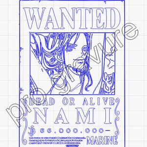 fichier svg one piece wanted