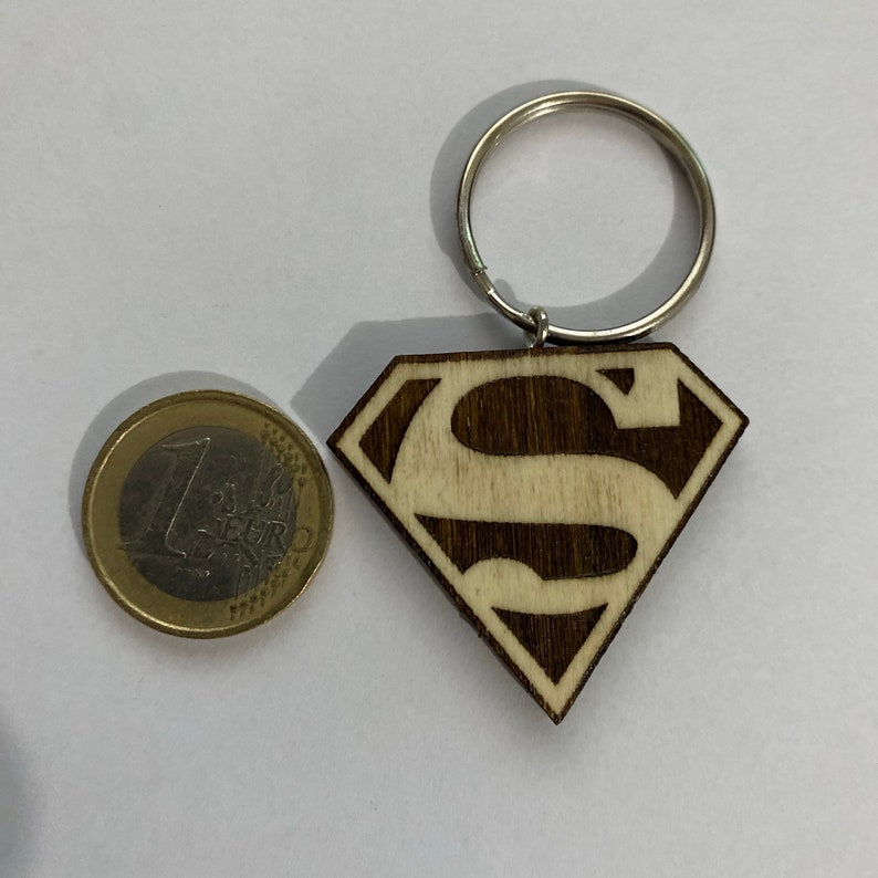 Superman Key Ring - Etsy