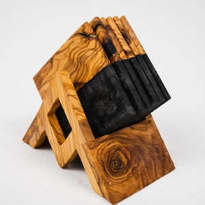 Posavasos de resina hechos a mano con soporte, posavasos de epoxi y madera de olivo, regalos personalizados, posavasos bonitos, regalos de inauguración de la casa, regalo para mamá