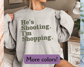 Funny Gun Sweatshirt for Women, 2nd Amendment Sweatshirt, Gun Lover Gift, Firearm Sweater, Gift for Wife & Girlfriend, Gun Rights Apparel