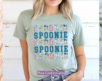 Floral Spoonie Shirt, Comfort Colors® Invisible Illness Shirt, Hidden Disability Shirt, Chronic Illness Tee Chronic Pain Tee Flare Day Shirt