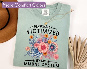 Comfort Colors® Chronic Disease Shirt, Invisible Illness Tee, Hidden Disability TShirt, Chronic Pain Tee, Spoonie TShirt, Flare Day T-Shirt
