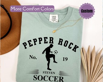 Custom Boys Soccer Team Shirt, Comfort Colors® Soccer Squad Shirt, Sport Team Shirt, Gift For Soccer Dad TShirt, Soccer Lover Soccer Mom