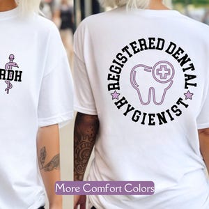 RDH Shirt, Comfort Colors® Dental Hygienist Shirt, Funny Dental Shirt, Nurse Life Shirt, Dental School Shirt, RDH Tee, RDH Appreciation Gift