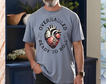 Heart Surgery Shirt, Heart Bypass Surgery Shirt, Heart Attack Survivor Tee, Heart Warriot T-Shirt, Surgery Recovery Tee, Heart Survivor Gift