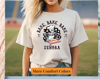 Halloween Baking Shirt, Comfort Colors® Breadmaking TShirt, Gift for Baking, Gift for Baker, Dessert Lover Shirt Foodie Sweater Cookie Baker