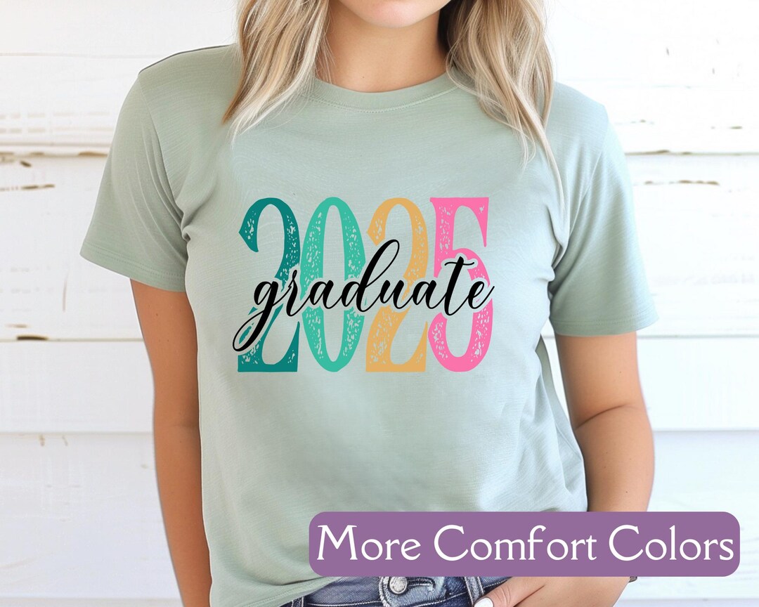 2025 Senior Graduation Gift for Her, Comfort Colors® 2025 Graduate Gift ...