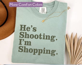 Funny Gun Shirt, Comfort Colors® Firearm Gift for Wife, Girlfriend 2nd Amendment Tee, Gun Lover Apparel, Mothers Day Gift, Hunting Wife Tee