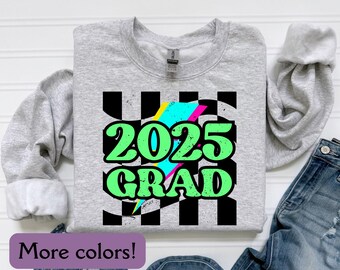 Senior 2025 Sweatshirt, Senior Retro Sweatshirt, 2025 Seniors Shirt, Senior 2025 Retro Shirt, Class of 2025 Senior Shirt, Graduation Gift