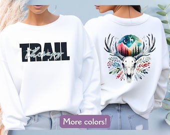 Berg-Wander-Sweatshirt, Jagdsaison Sweatshirt, Jagd-Liebhaber-Sweatshirt, Hirschjäger Sweatshirt Wandern Tierliebhaber T-Shirt Camping T-Shirt