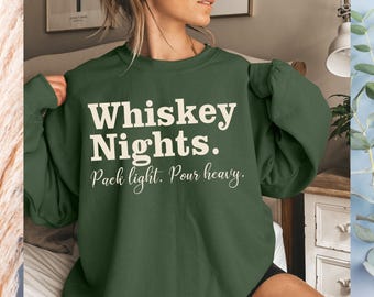 Whiskey Lover Sweatshirt, Whiskey Sweatshirt, Bourbon Gifts For Men, Bourbon Lover Shirt, Drinking Shirt, Fathers Day Gift, Winter Sweater