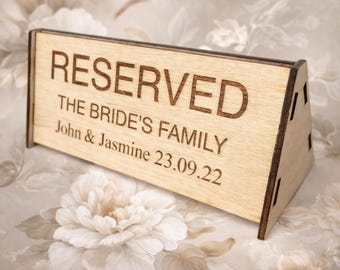 Servierschilder individuell – Hotel, Bar, Hochzeit & Restaurant