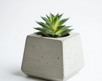 Silikonform Betontopf für Sukkulenten & Gartentöpfe custom design