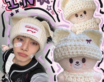 Stray Kids Skzoo Beanie: 10cm Loverboy Crochet Hat