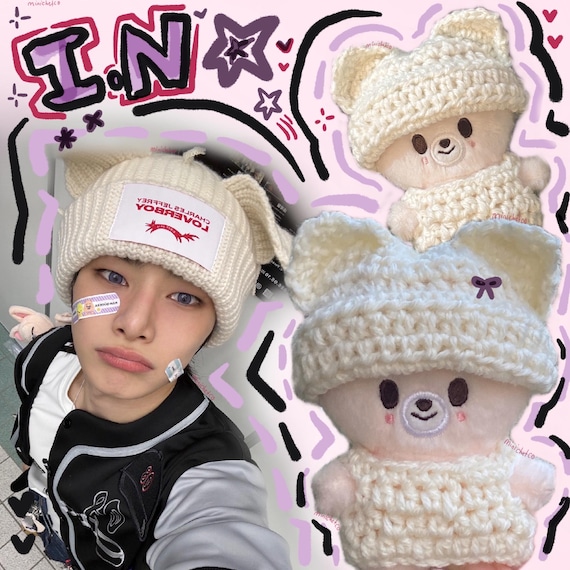 Stray Kids Skzoo Beanie: 10cm Loverboy Crochet Hat - Etsy