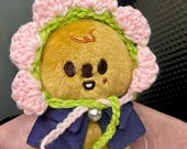 Stray Kids Skzoo Handmade Crochet Flower Bonnet - Etsy