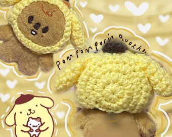 Stray Kids Skzoo Han Quokka Handmade Crochet Pompompurin Hat for