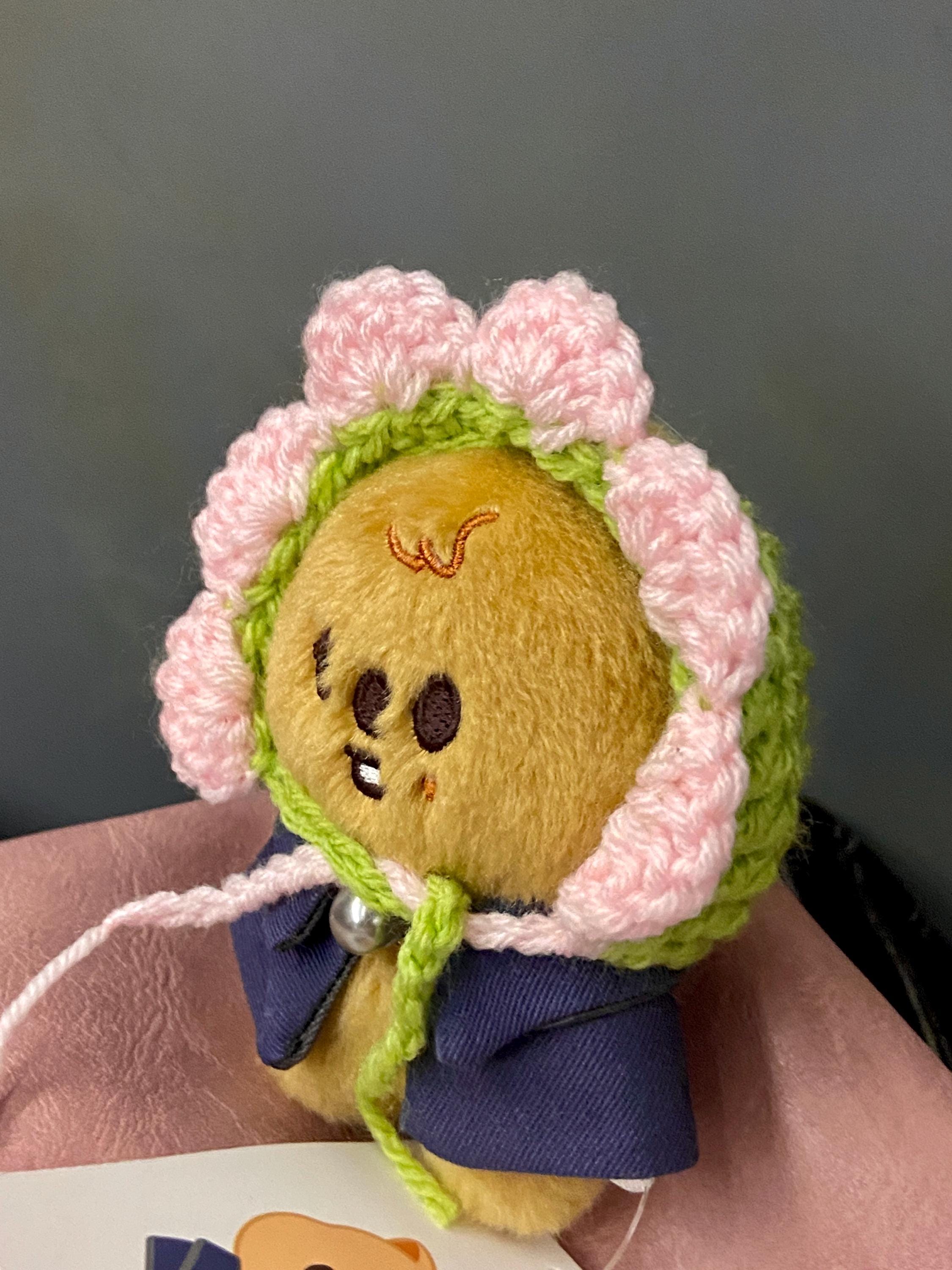 Stray Kids skzoo 服 ハンドメイド かぎ針編み フラワーボンネット 10