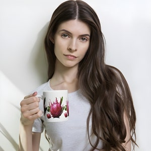 Flora ceramic mug zdjęcie 1