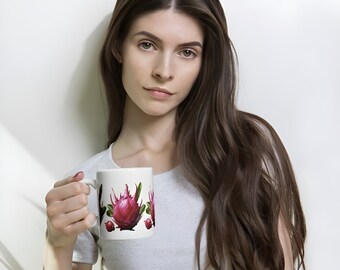 Flora ceramic mug