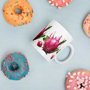 Flora ceramic mug zdjęcie 4