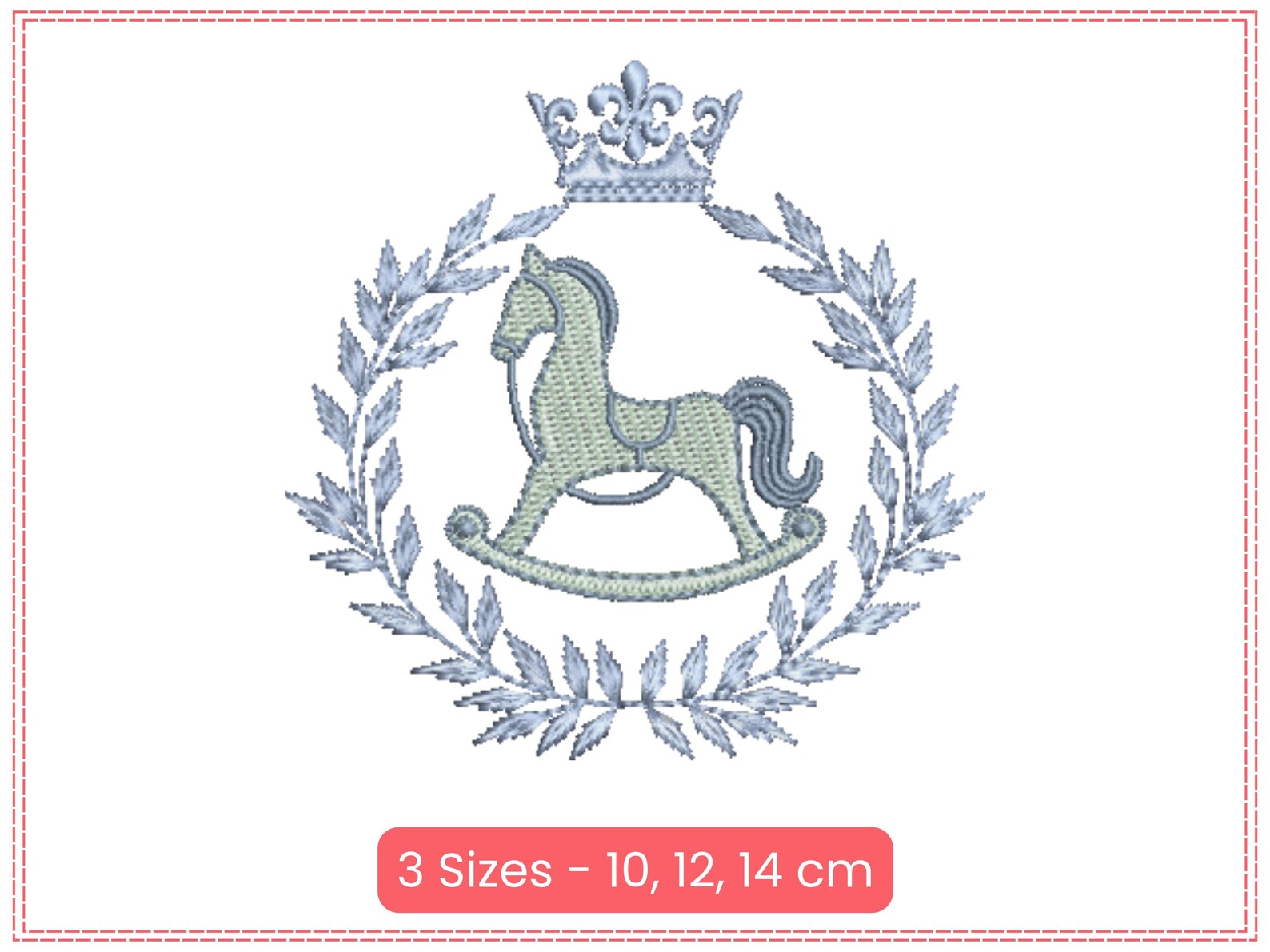 disegno-da-ricamo-royal-rocking-horse-ghirlanda-con-stemma-per