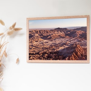 Valle de La Luna, Deserto do Atacama Chile - Viaje comigo, Cartões postais fotográficos de qualidade premium / Impressões para oferecer e presentear