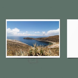 Isla Del Sol, lac Titicaca, Bolivie - Voyagez avec moi - Cartes postales / tirages photo de qualité supérieure à offrir et à offrir
