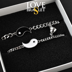 Collar Con Colgante De Yin Yang En Plata 990