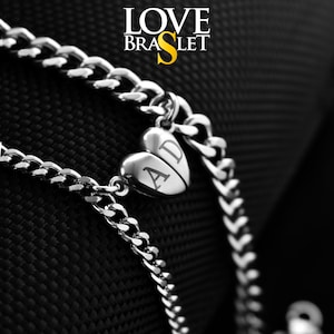 Personalisierte Herz Magnete, Personalisierte Paar Armbänder, Individuelle Magnetische Schmuck, Seine und Ihre Passenden Armbänder, Geschenk Beziehung