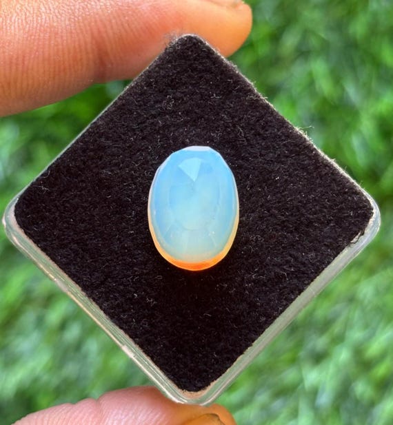 Weier Synthetischer Opal | Edelstein, 11 x 15 mm - Etsy.de