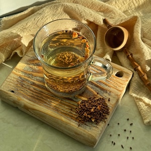 Apple & Cinnamon Buckwheat Tea – Cozy, Caffeine-Free Wellness Blend